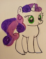 Sweetie Belle Painting
