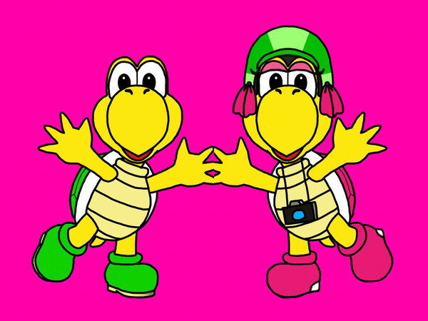 Koopa Troopa And Kylie Koopa Standing By Sandi130201 Fur Affinity Dot Net 