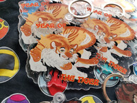 Year Of The Tiger Keychains