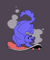 skater wolf!