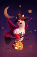 Halloween 2019: Latias Trick o' Treat (old art)