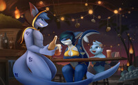 The Dragon Ale: Commission for TheModerator (old art)