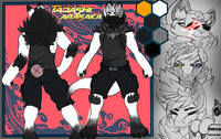 Tadashi Arasaka Ref Sheet
