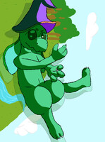 Seam Stich, the Goblin Wizard