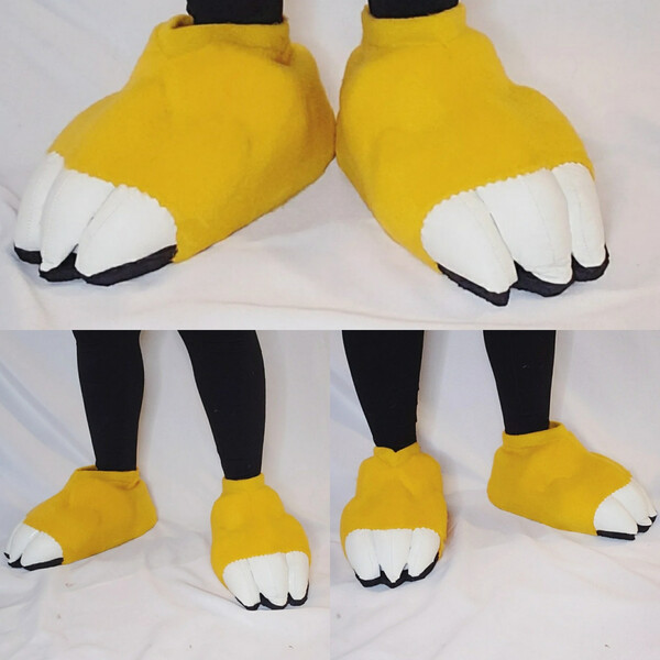 bowser feet slippers