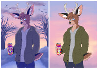 one last winter sunset