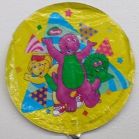 Barney balloon"1