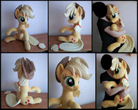 Applejack Hugging Pony Plush