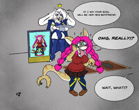 You're going to the nerd realm!