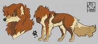 Redhair Wolf Design #49 || CLOSED