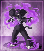 Magician Of The Purple Mist (Commission)