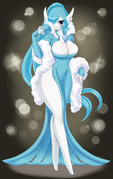 gardevoir (pokemon) drawn by edna_faline