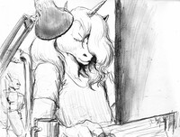 [Sketch Commission] Winterbeast