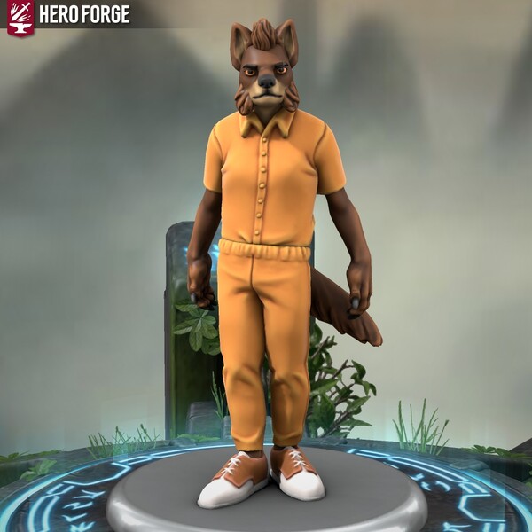 Mr. Wolf in Prisoner Outfit by TheFoxPrince11 -- Fur Affinity [dot] net