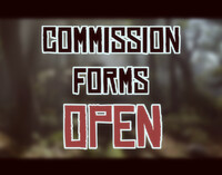 (Paypal is Back!) Commission Forms are Open