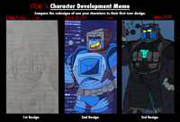 Mike's designs over the years meme