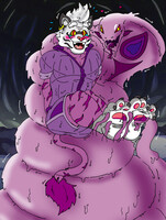 Commission: Arbok'd Tiger!