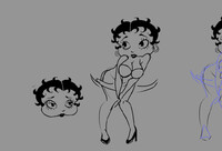 Betty Boop sketch