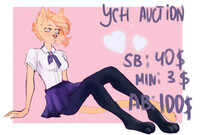 school girl YCH AUCTION