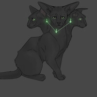 Sketch Cerberus-Cat