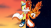 🇭🇰🔥Kingston the Angel of Fire🦊 on X: A picture of Super Sonic