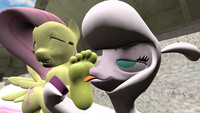 Making Fluttershy Squirm
