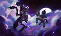 YCH [Finished] Together among the clouds