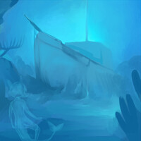 the sunken ship WIP