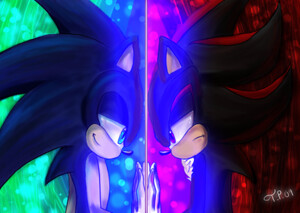 Sonic, Shadow, Silver by Mimy by Mimy92Sonadow -- Fur Affinity [dot] net