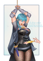[1] Fem Byleth Navel Tickling - Commissions OPEN