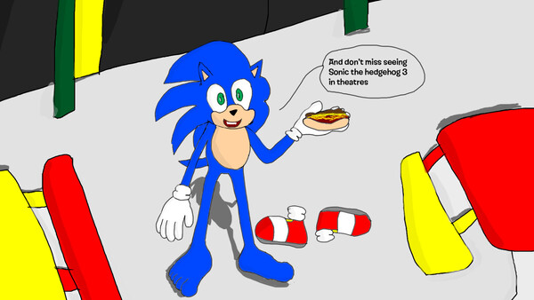 Movie Sonamy at sonic drive in by Wereboy-Ryan -- Fur Affinity [dot] net