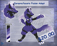 $20.00 Lugia/Zekrom Fusion Adopt (Sold) by min19 -- Fur Affinity [dot] net