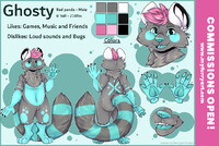 Red Panda ref sheet by My Furry Art