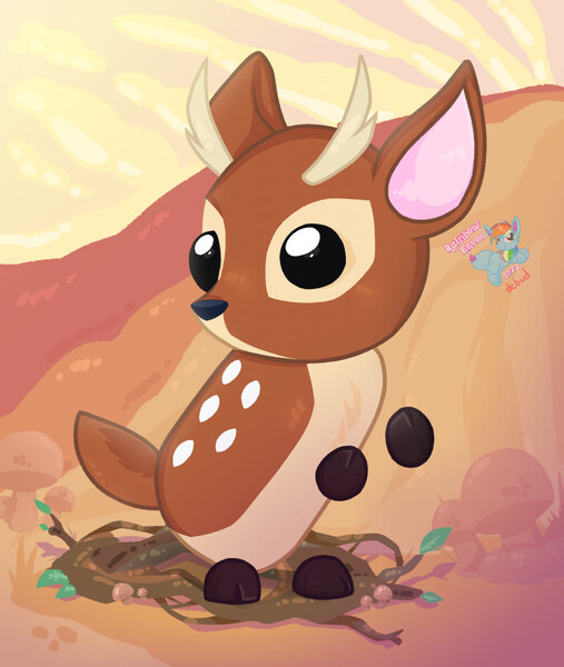 Fallow Deer, Adopt Me! Wiki