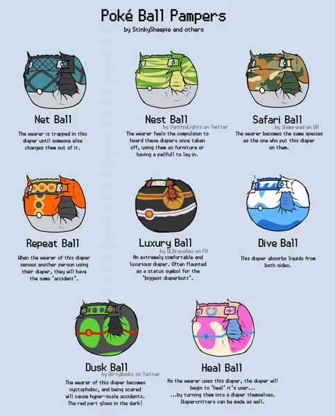 Pokeballs by HandlebarSprites -- Fur Affinity [dot] net