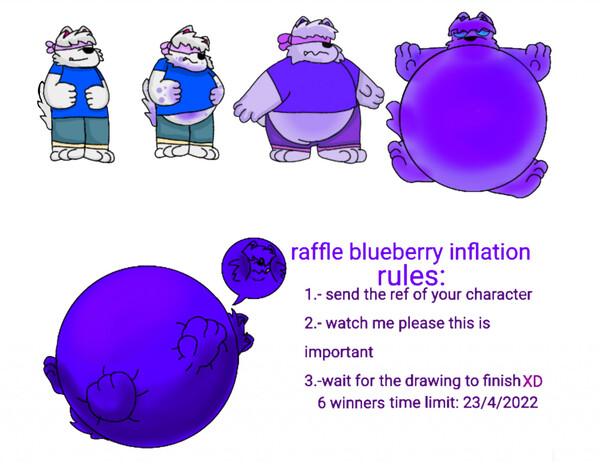 Alphabet lore be blueberry inflated number block one