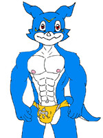 veemon speedo model: magnamon