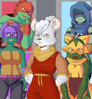 Chochi's TMNT Rule 63 - We Forget To Look Up. by Atariboy -- Fur Affinity  [dot] net