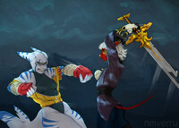 YCH The fight