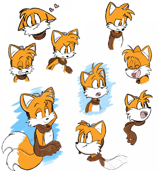 Classic Sonic and Tails by BSonirachi -- Fur Affinity [dot] net