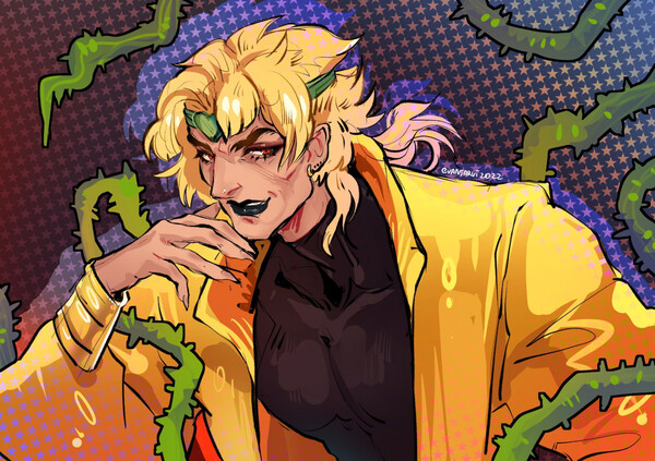 FanArt] Dio Brando by DragouMare -- Fur Affinity [dot] net