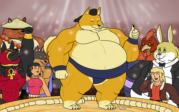 Rikuto Enters the Ring! by K.W.I.W. -- Fur Affinity [dot] net