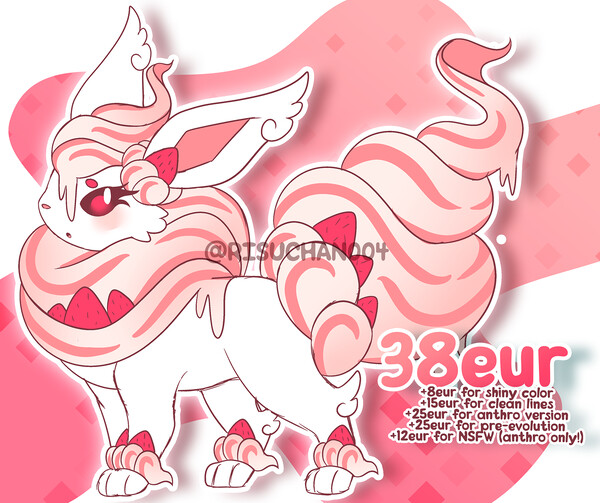 FLAREON EVOLUTION POKEMON [ADOPT RE-OPEN] by ExBesh -- Fur Affinity [dot]  net