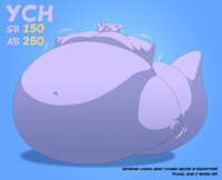 YCH "Swollen like a ball" - CLOSED