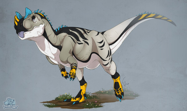 ARK Deinonychus (Fan-Art) by Hallowraith -- Fur Affinity [dot] net