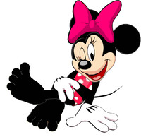 Minnie Mouse undressing