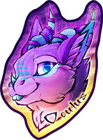 Badge Comish - Zahkrii by TwilightSaint -- Fur Affinity [dot] net