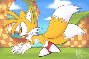 Super Tails - Fly With Me by GlitterHusky -- Fur Affinity [dot] net