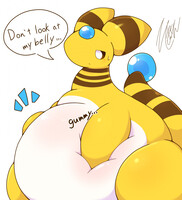 Don't look at my stomach