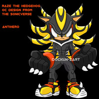 SONICVERSE OC 6 (RAZE THE HEDGEHOG)